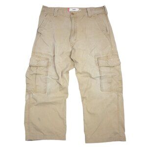 Levi's Cargo Baggy Hemmed Pants / 36x28
